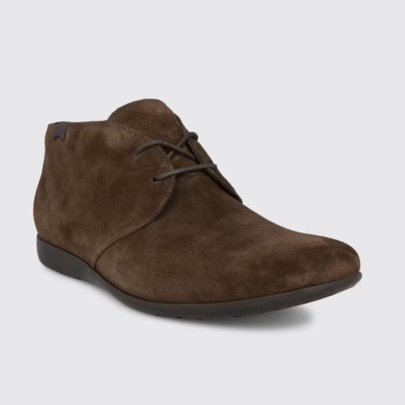 Camper Mens Mauro Brown Suede Leather Lace-up Ankle Chukka Boot Size 44 - Picture 1 of 10